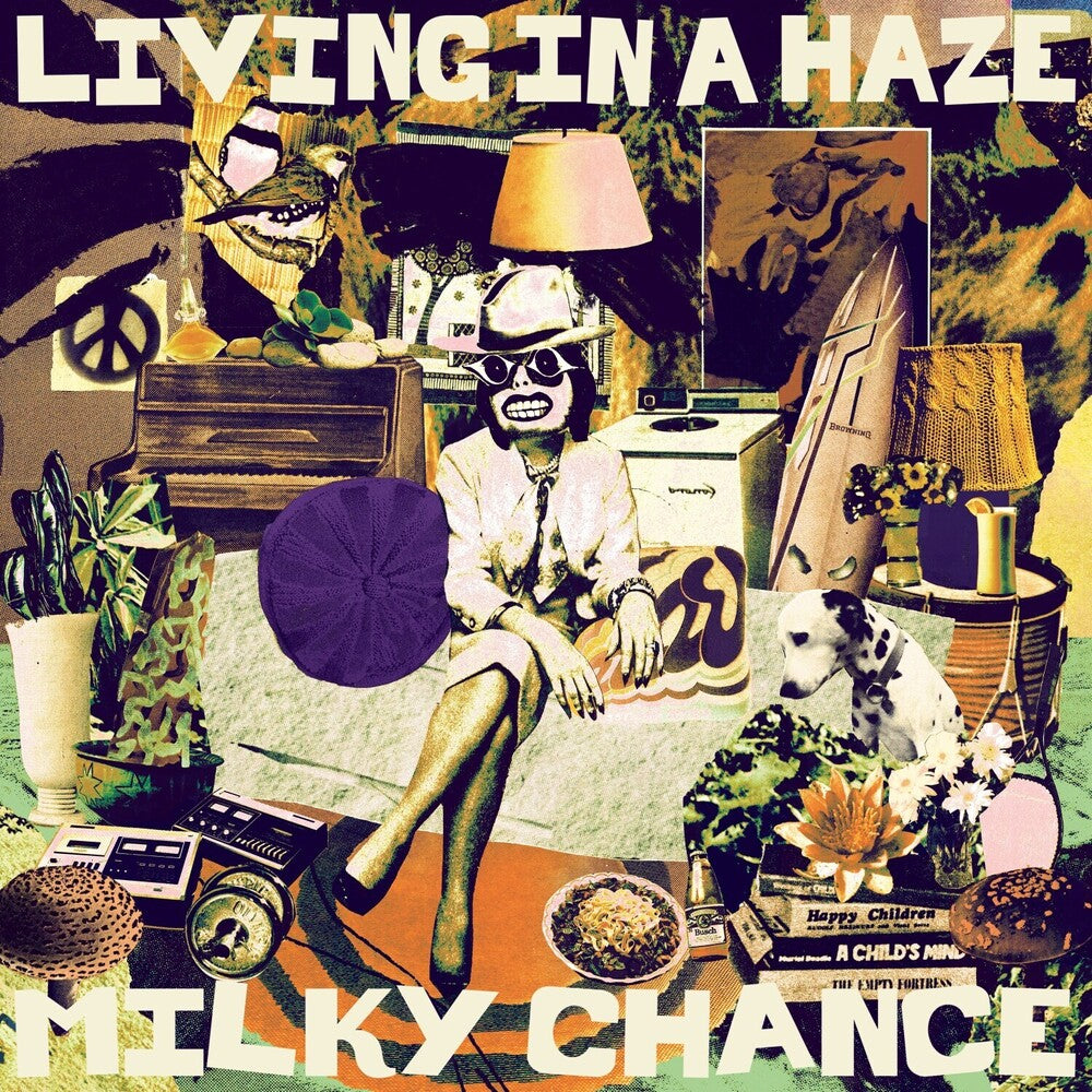 the album cover for Milky Chance - Living In A Haze [LP]