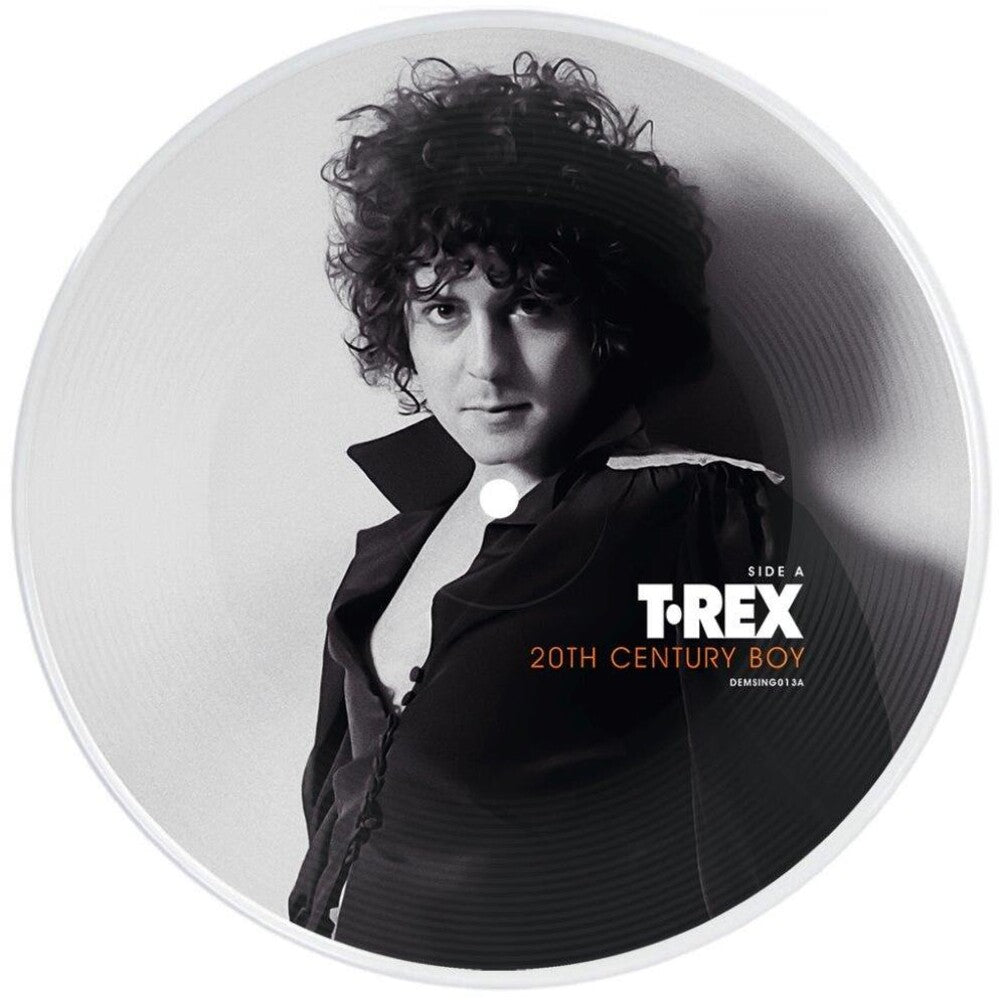 the album cover for T. Rex - 20th Century Boy: 50th Anniversary (Pict) (Uk)