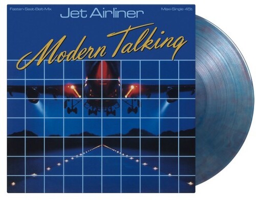 Modern Talking - Jet Airliner - Limited 180-Gram Translucent Blue & Red Marble Colored Vinyl (Vinyl)
