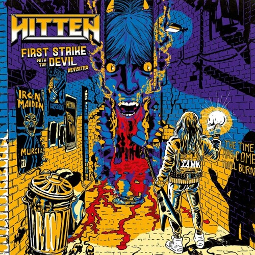 Hitten - First Strike With The Devil - Revisited - Mustard (Vinyl)