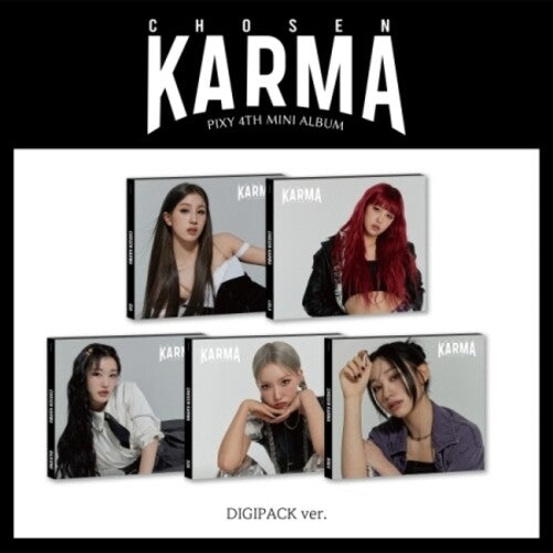 Pixy - Chosen Karma - ランダムカバー - 24ページブックレット、フォトカード2枚、ポスター（CD）付き