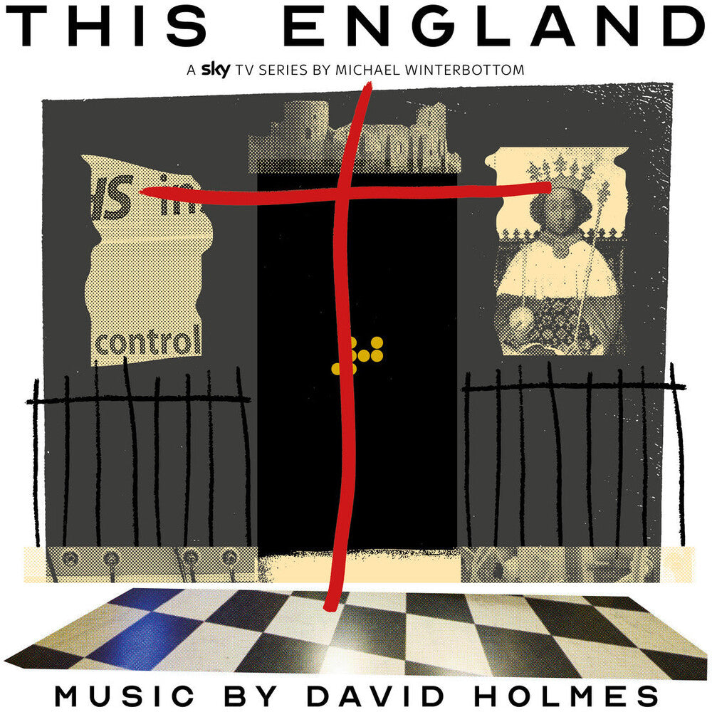 the album cover for David Holmes - This England (Original Soundtrack) - Red Colored Vinyl