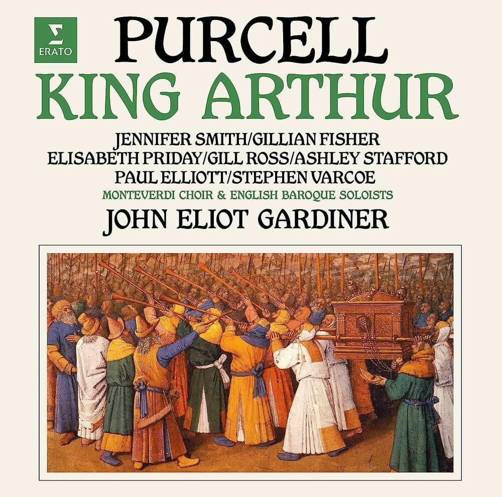 the album cover for John Eliot Gardiner - Purcell: King Arthur