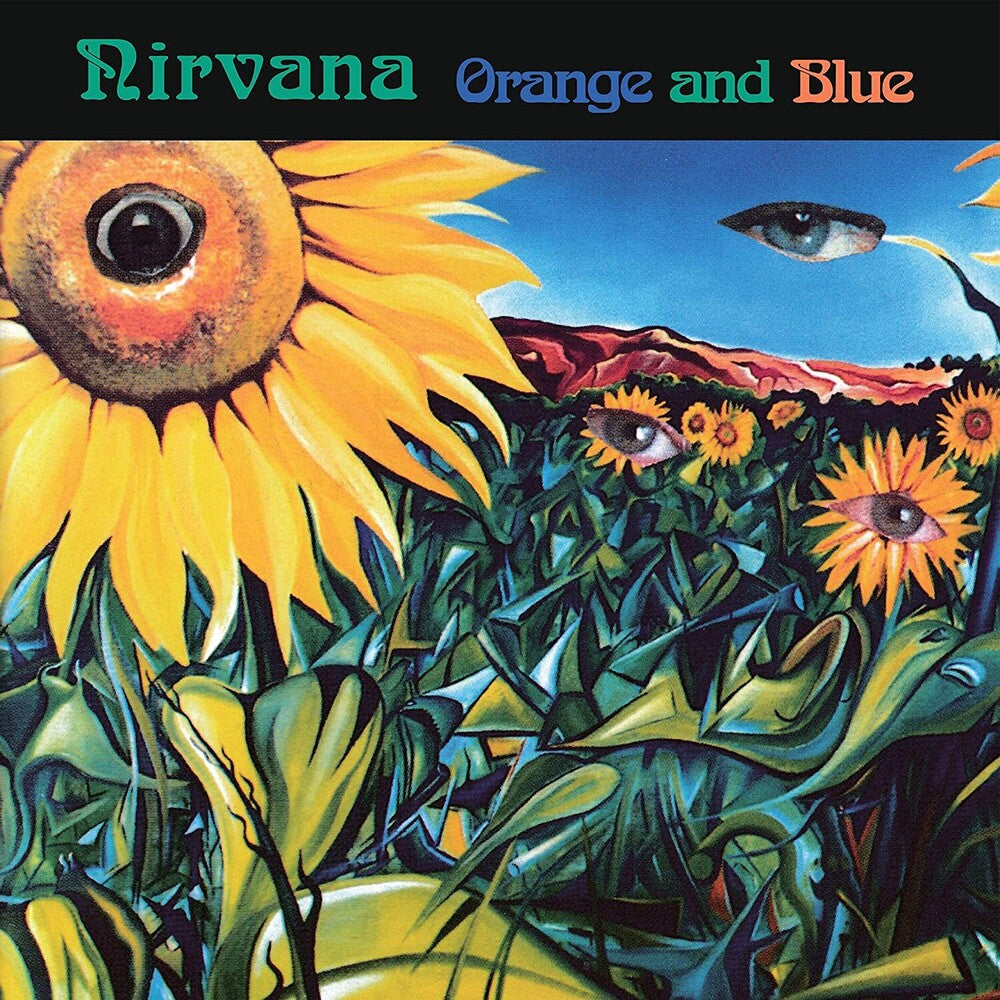 the album cover for Nirvana - Orange & Blue - Blue (Blue) [Colored Vinyl] [Remastered] [Reissue]