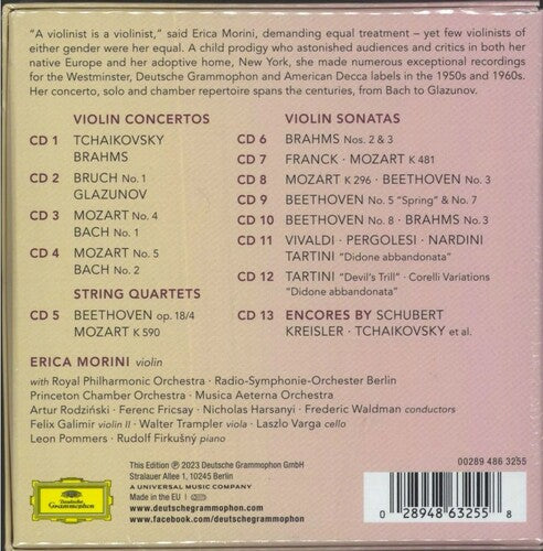 Erica Morini - Erica Morini Edtion - 13-CD Boxset (CD)