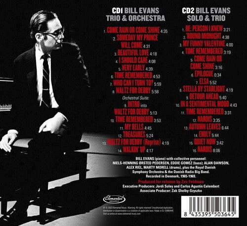 Bill Evans - Treasures: Solo, Trio & Orchestra In Denmark 1965-1969 (CD)