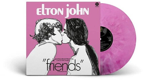 Elton John - Elton John &amp; Friends - Vinilo de edición limitada en color blanco mármol y violeta (vinilo)