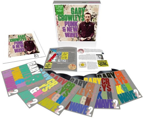Various Artists - Gary Crowley's Punk &amp; New Wave 2 / Various - 直筆サイン入りプリント入り6LPボックスセット（ビニールレコード）