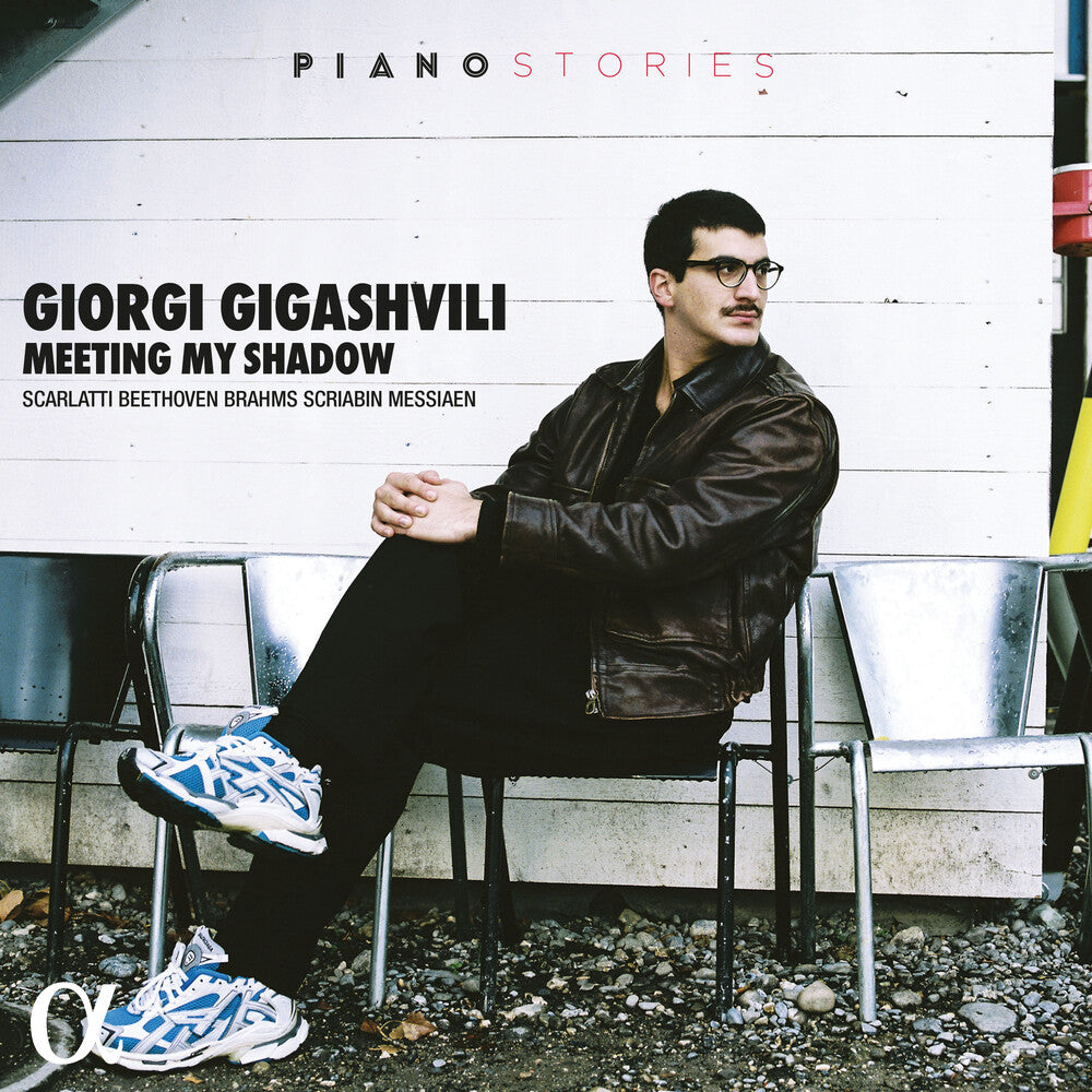 the album cover for Ludwig BeethovenVan / Brahms / Gigashvili,Gioorgi - Meeting My Shadow