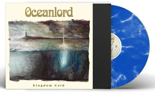 Oceanlord - Kingdom Cold - Mármol azul/blanco (vinilo)