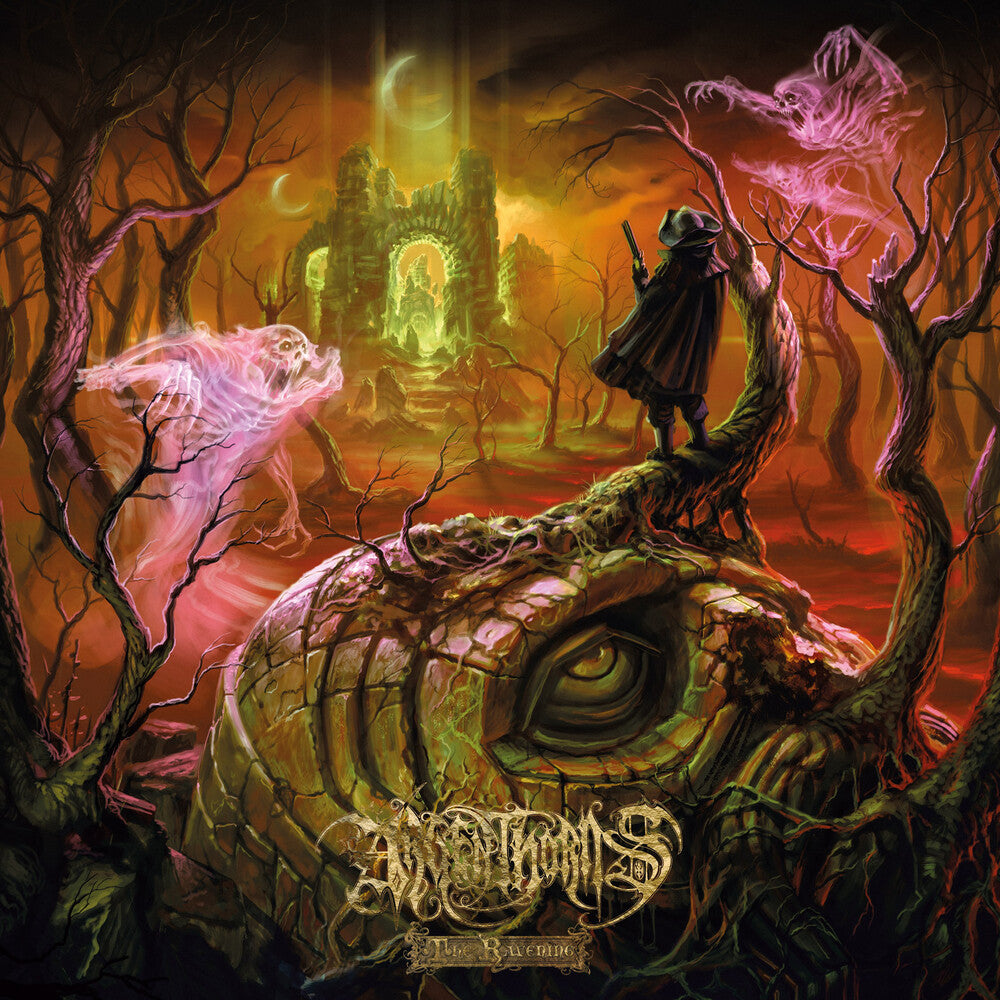 the album cover for Argenthorns - Raveninga