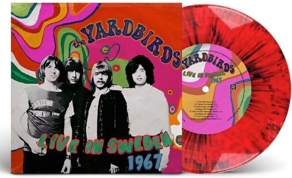 the album cover for Yardbirds - Live In Sweden 1967 (10in) [Colored Vinyl] (Spla) (Uk)