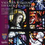 the album cover for Westminster Abbey Choir - Vaughan Williams Macmillan & Tavener: Choral Works