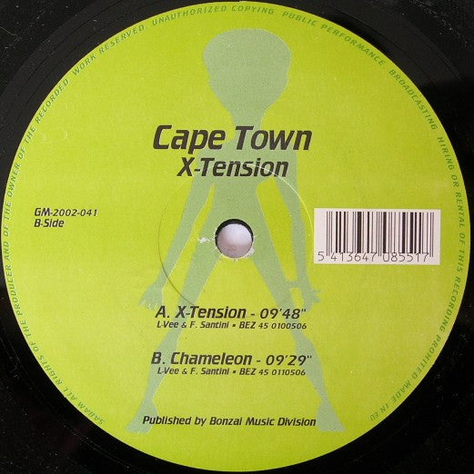 Cape Town : X-Tension (12")