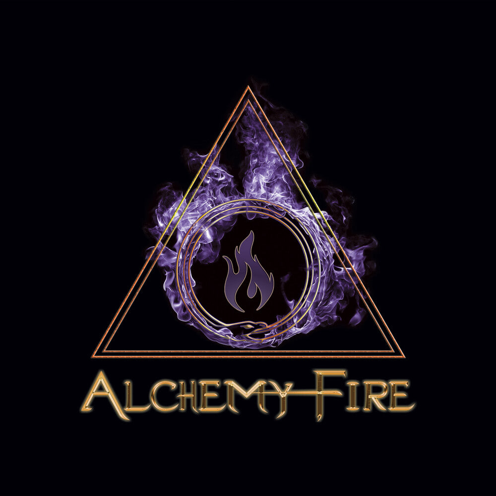 the album cover for Alchemy Fire - Alchemy Fire - Gold [Colored Vinyl] (Col) [Download Included] (Osgv)