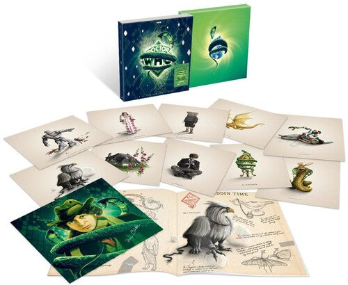 Doctor Who - Serpent Crest - Caja limitada que incluye 10 LP de 140 gramos prensados ​​en vinilo de color negro y verde con un folleto a todo color (vinilo)