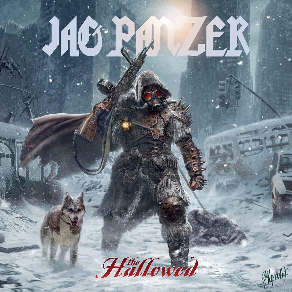 the album cover for Jag Panzer - Hallowed (Blue) [Colored Vinyl] (Gate) (Wht)