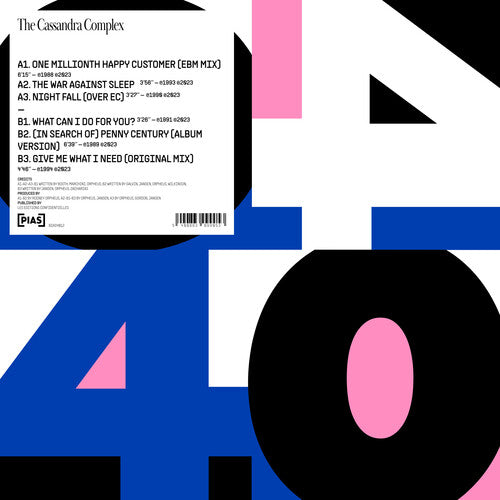 El complejo de Cassandra - PIAS 40 (Vinilo)