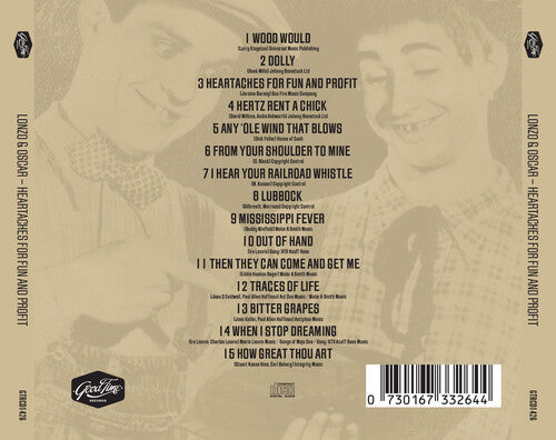 Lonzo y Oscar - Angustias por diversión y lucro (CD)