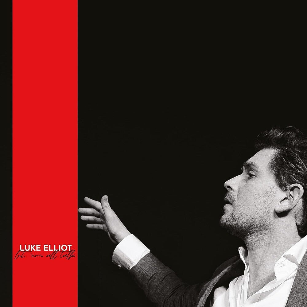 the album cover for Luke Elliot - Let ‘em All Talk [LP]