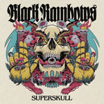 the album cover for Black Rainbows - Superskull