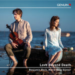 the album cover for Britten / Leclair / Prokofiev - Love Beyond Death