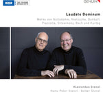 the album cover for Bach / Denhoff / Kurtag - Laudate Dominum