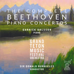 the album cover for L Beethoven .W. / Ohlsson - Complete Beethoven Piano Concertos (Hybr)