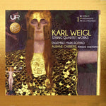 the album cover for Weigl / Carrere / Ensemble Mark Rothko - String Quartet Works