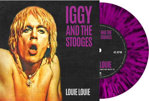 Iggy & The Stooges - Louie Louie - Purple/Black Splatter (Vinyl)