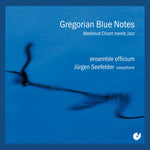 the album cover for Seefelder / Rombach / Ensemble Officium - Gregorian Blue Notes