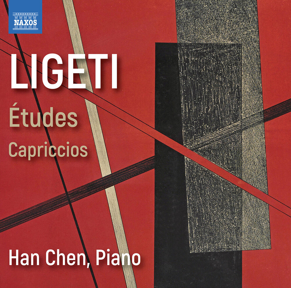 the album cover for Ligeti / Chen - Complete Piano Etudes