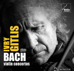 the album cover for J Bach .S. / Gitlis - Violin Concertos