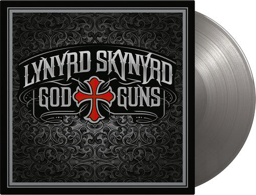 Lynyrd Skynyrd - God &amp; Guns - Vinilo plateado de 180 gramos (edición limitada)