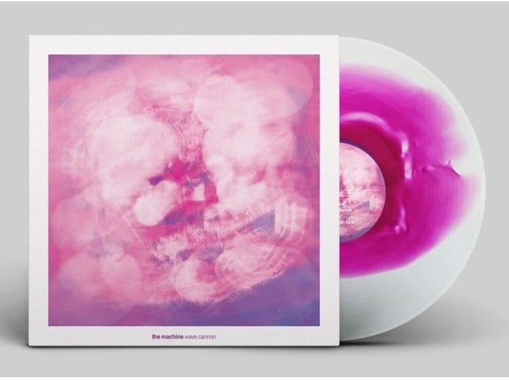 the album cover for The Machine - Wave Cannon - White/Purple [Colored Vinyl] (Purp) (Wht)