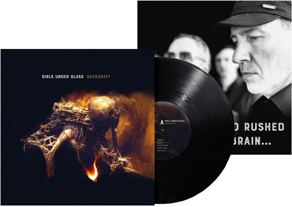 the album cover for Girls Under Glass - Backdraft