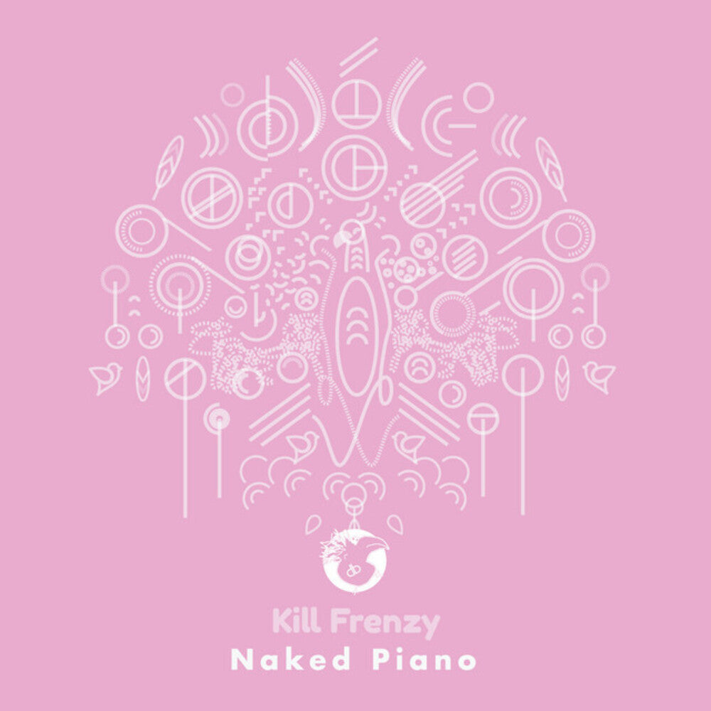 the album cover for Kill Frenzy - Naked Piano