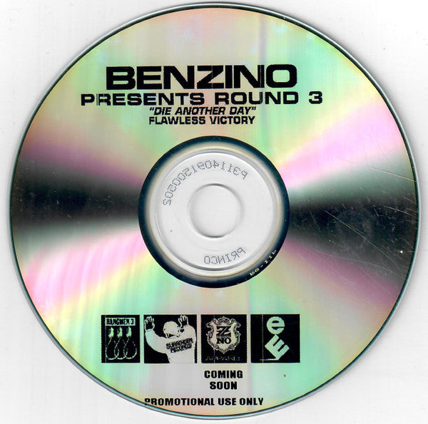 Benzino : Round 3: "Die Another Day" Flawless Victory (CDr, Mixed, Mixtape, Promo)