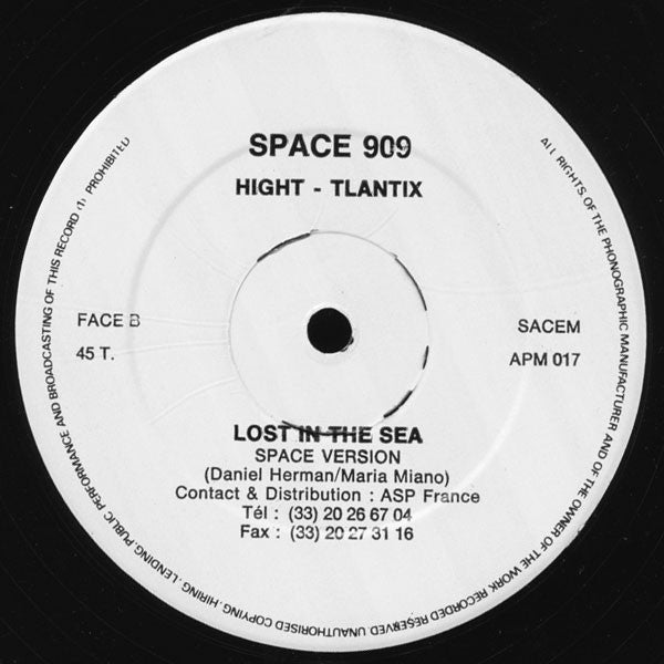 High-Tlantix : Lost In The Sea (12")