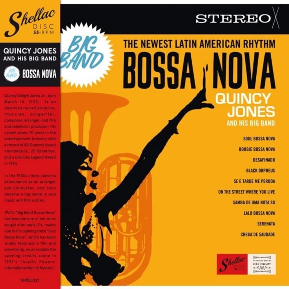 the album cover for Jones, Quincy & His Big Band - Bossa Nova