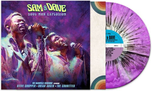 Sam &amp; Dave - Soul Man Explosion - Salpicadura de neblina púrpura (Vinilo)