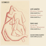 the album cover for Haas / Janacek / Escher String Quartet - String Quartets (Hybr)