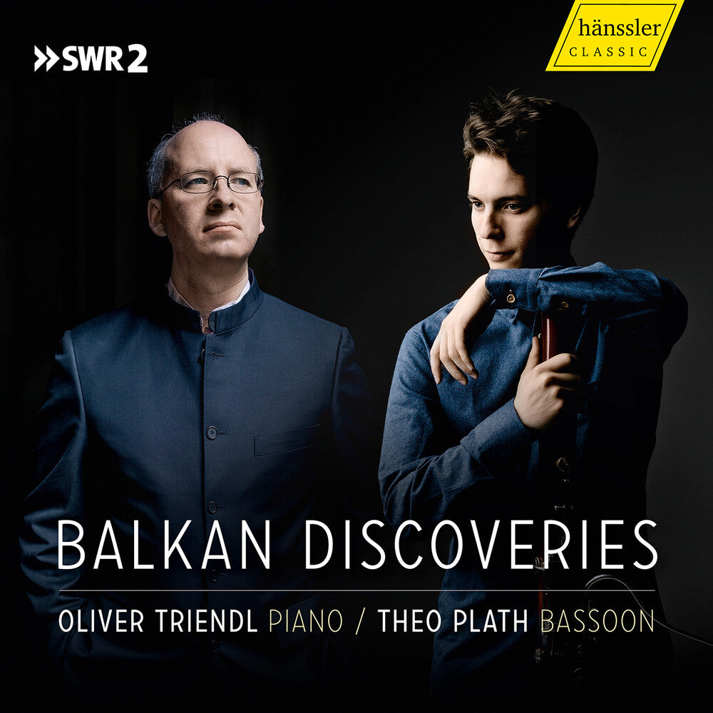 the album cover for Bjelinski / Gourzi / Mihalovici - Balkan Discoveries