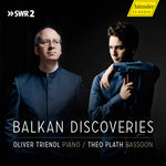 the album cover for Bjelinski / Gourzi / Mihalovici - Balkan Discoveries