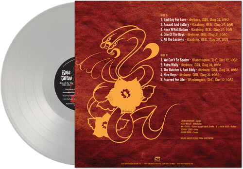 Rose Tattoo - Scarred For Life - Silver (Vinyl)