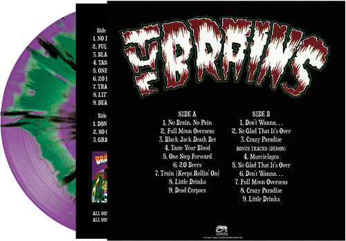 The Brains - Sin cerebro no hay dolor - Salpicaduras de neblina verde/morada (Vinilo)