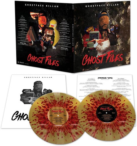 Ghostface Killah - Cinta de propano/bronce - Salpicadura dorada/roja (vinilo)