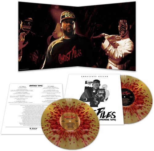 Ghostface Killah - Cinta de propano/bronce - Salpicadura dorada/roja (vinilo)