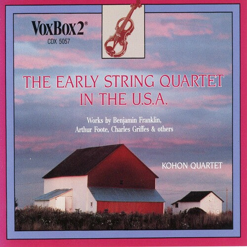 Early String Quartet in the U.S.A. (CD)