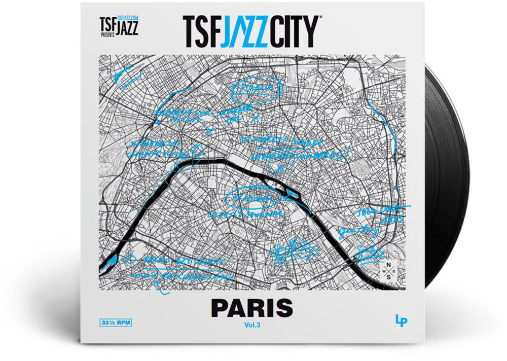 the album cover for Tsf Jazz City: Paris / Various - Tsf Jazz City: Paris / Various (Fra)